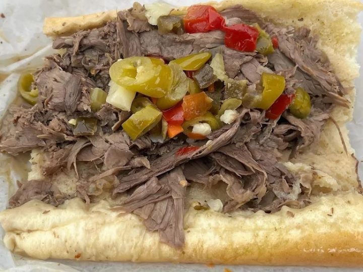 Johnnie's Beef food